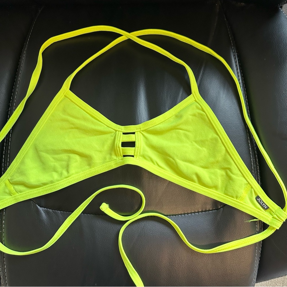 Jolyn Tomcat Bikini Neon Yellow